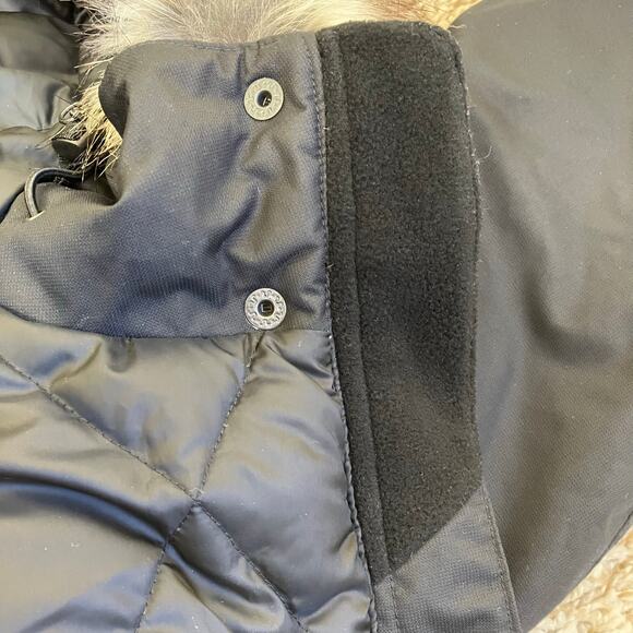 Eddie Bauer Womens Sz L Superior III Stadium Parka Down Filled Waterproof Black - Picture 16 of 16